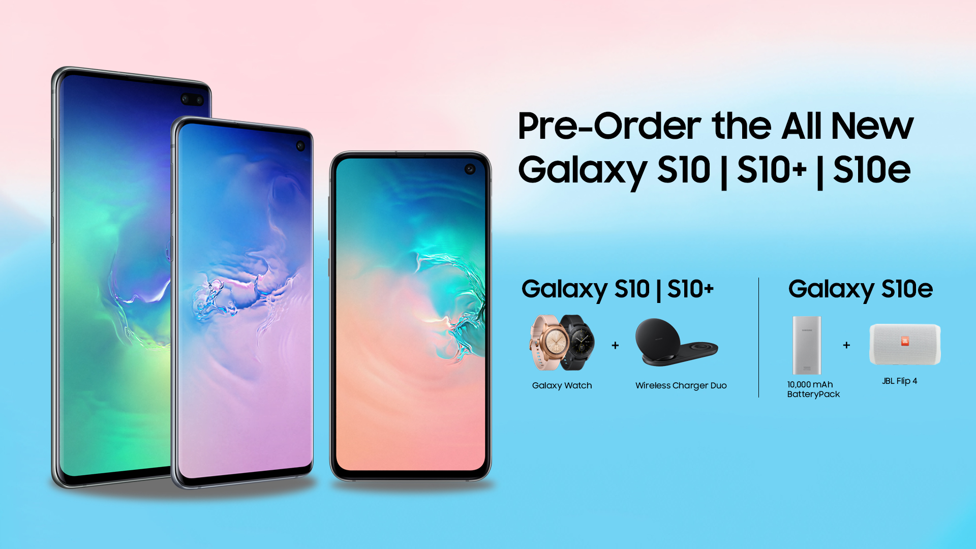 pre order galaxy s10e